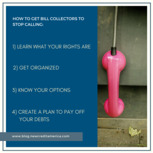 How to get bill collectors to stop calling