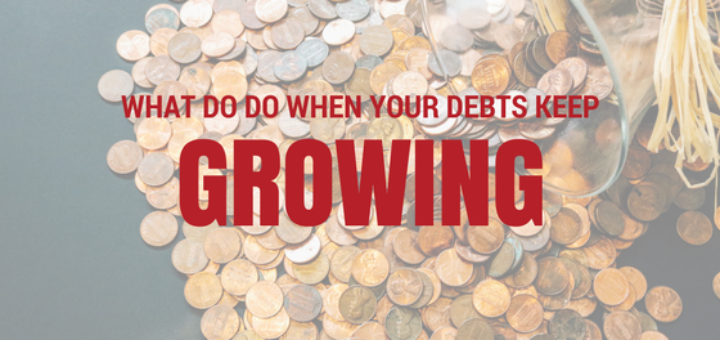 What to do when your debt is becoming a problem