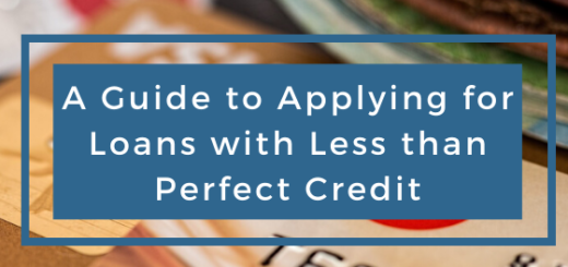 Applying for loans with less than perfect credit